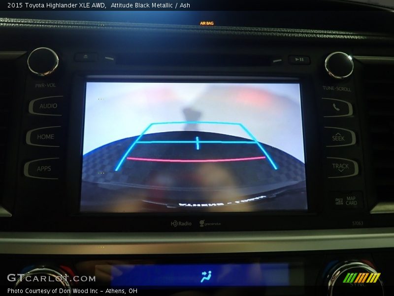Attitude Black Metallic / Ash 2015 Toyota Highlander XLE AWD