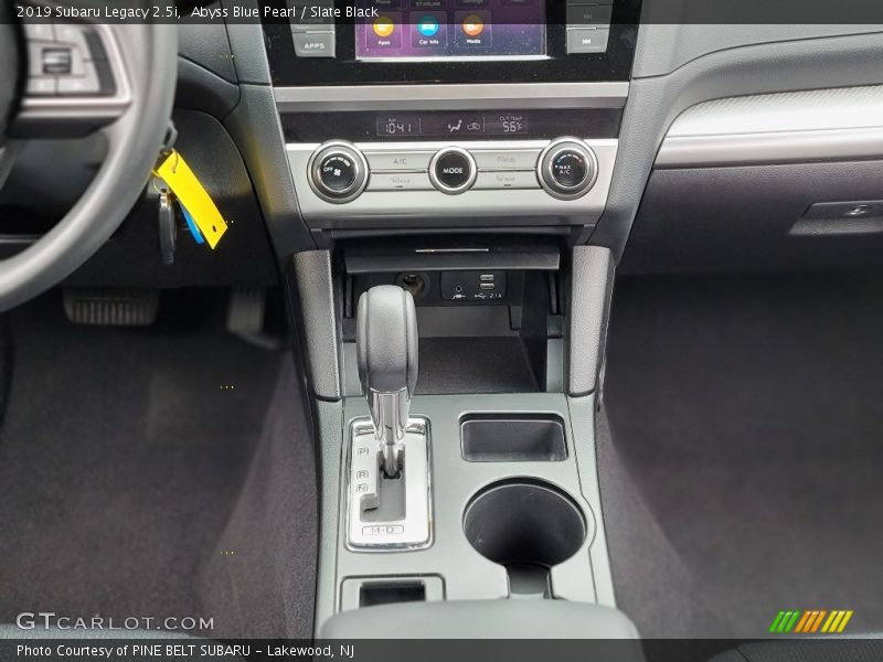 Abyss Blue Pearl / Slate Black 2019 Subaru Legacy 2.5i
