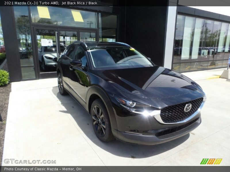 Front 3/4 View of 2021 CX-30 Turbo AWD