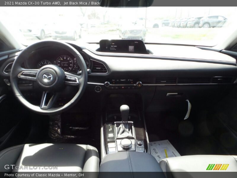 Dashboard of 2021 CX-30 Turbo AWD