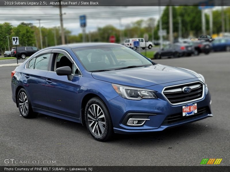 Abyss Blue Pearl / Slate Black 2019 Subaru Legacy 2.5i
