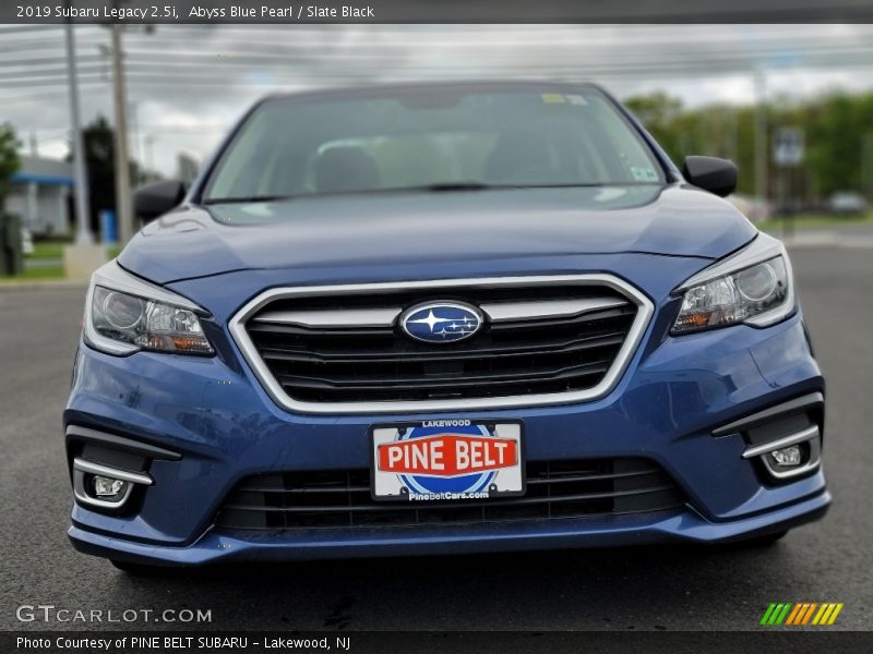 Abyss Blue Pearl / Slate Black 2019 Subaru Legacy 2.5i