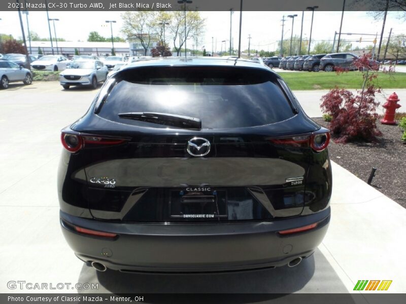Jet Black Mica / Black 2021 Mazda CX-30 Turbo AWD