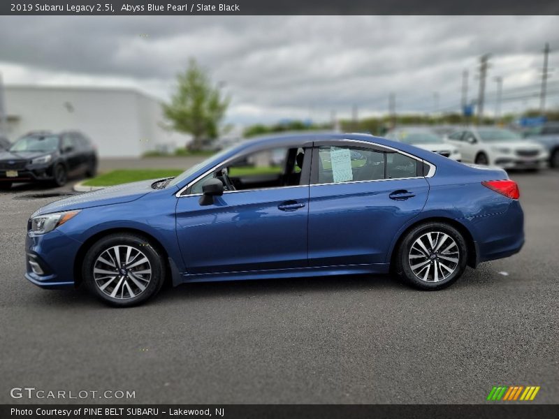 Abyss Blue Pearl / Slate Black 2019 Subaru Legacy 2.5i