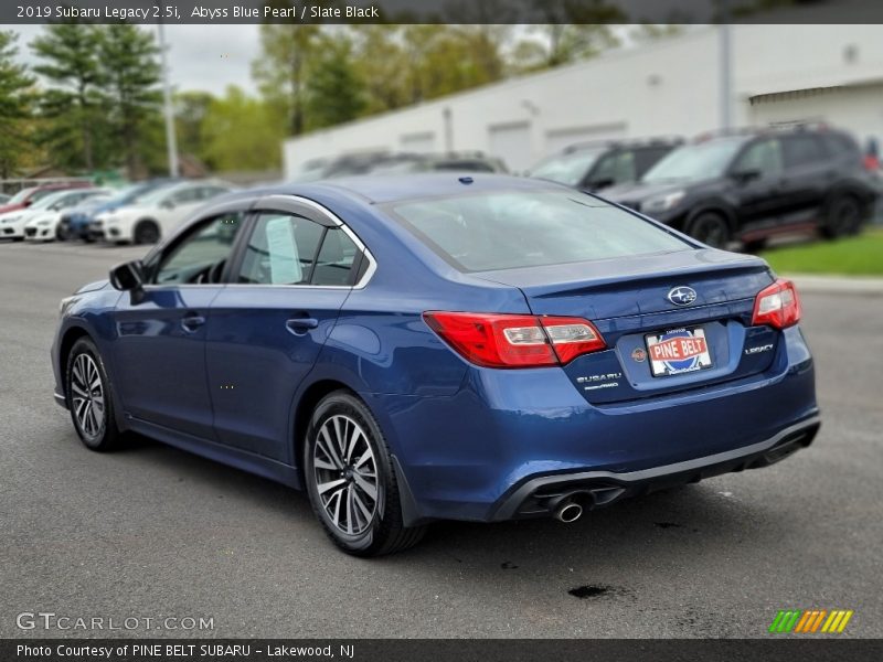 Abyss Blue Pearl / Slate Black 2019 Subaru Legacy 2.5i