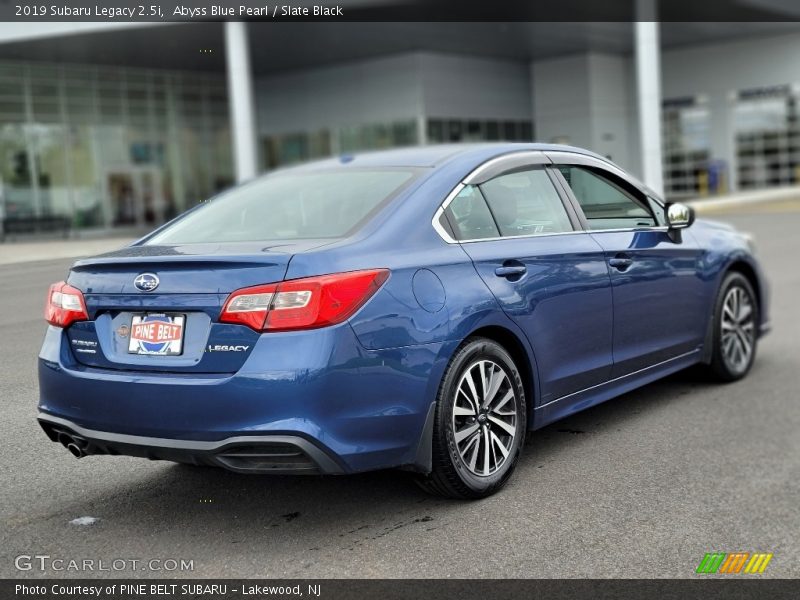 Abyss Blue Pearl / Slate Black 2019 Subaru Legacy 2.5i
