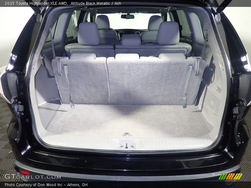 Attitude Black Metallic / Ash 2015 Toyota Highlander XLE AWD