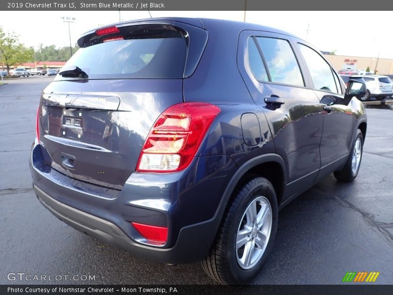 Storm Blue Metallic / Jet Black 2019 Chevrolet Trax LS