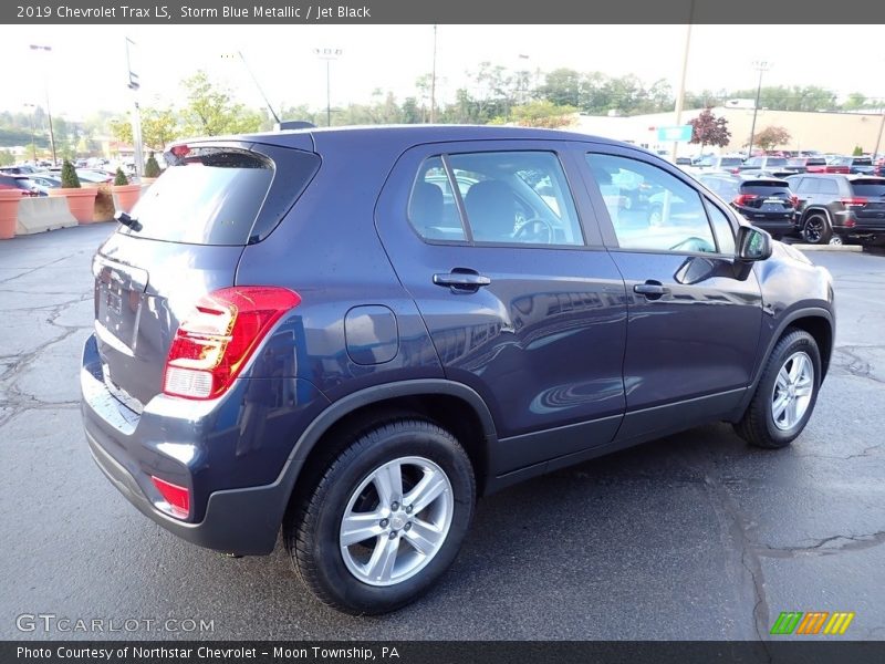 Storm Blue Metallic / Jet Black 2019 Chevrolet Trax LS