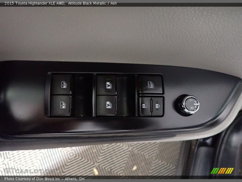 Attitude Black Metallic / Ash 2015 Toyota Highlander XLE AWD
