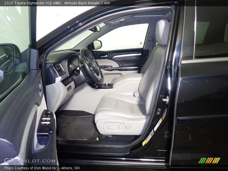 Attitude Black Metallic / Ash 2015 Toyota Highlander XLE AWD