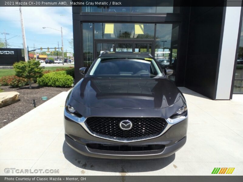 Machine Gray Metallic / Black 2021 Mazda CX-30 Premium AWD
