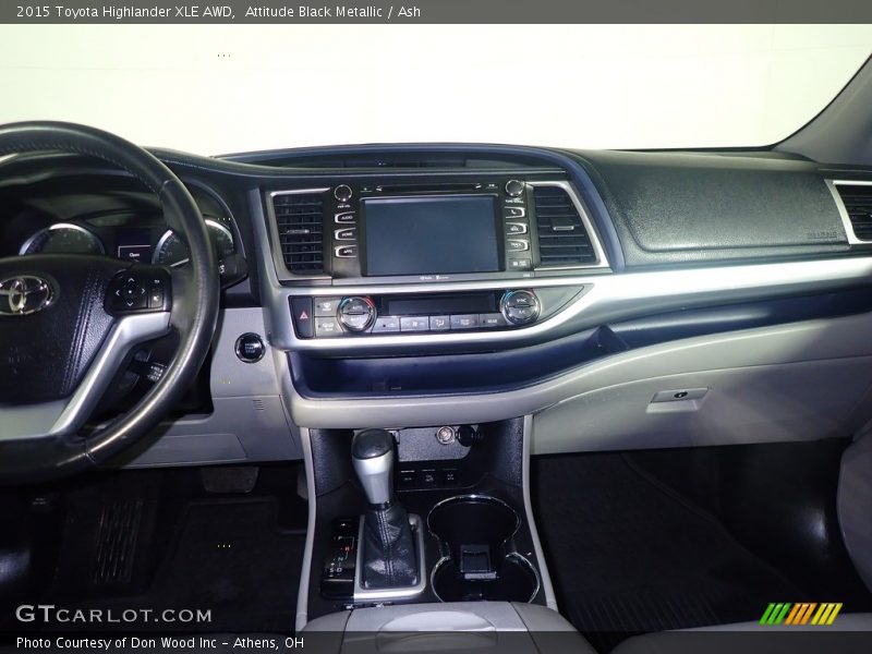 Attitude Black Metallic / Ash 2015 Toyota Highlander XLE AWD