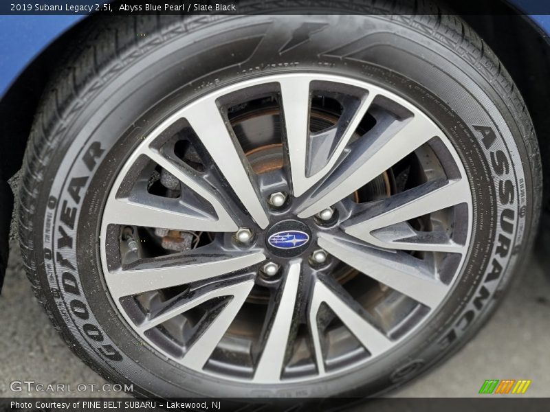 Abyss Blue Pearl / Slate Black 2019 Subaru Legacy 2.5i