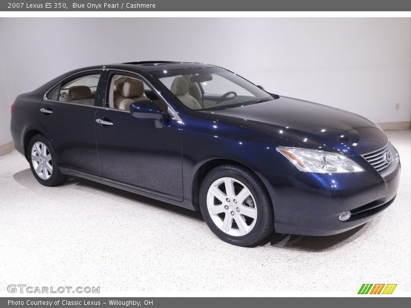 Blue Onyx Pearl / Cashmere 2007 Lexus ES 350