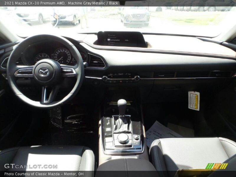 Machine Gray Metallic / Black 2021 Mazda CX-30 Premium AWD