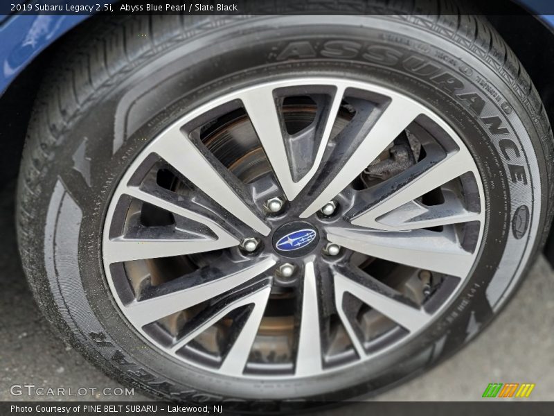 Abyss Blue Pearl / Slate Black 2019 Subaru Legacy 2.5i