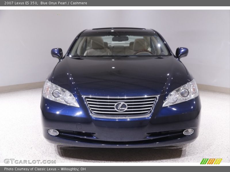 Blue Onyx Pearl / Cashmere 2007 Lexus ES 350