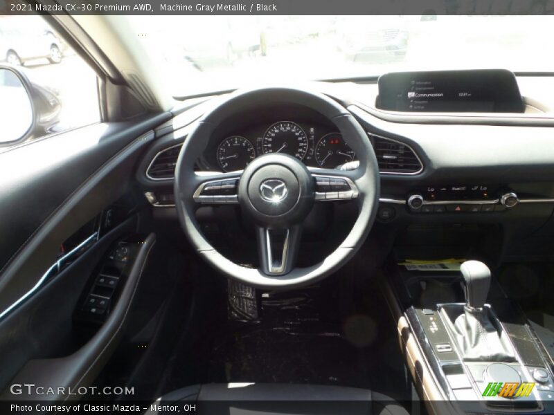 Machine Gray Metallic / Black 2021 Mazda CX-30 Premium AWD