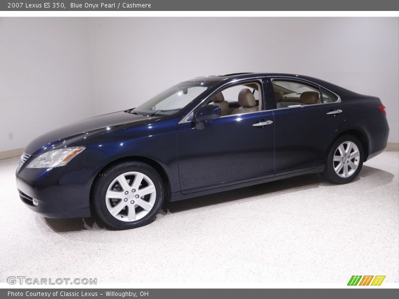 Blue Onyx Pearl / Cashmere 2007 Lexus ES 350