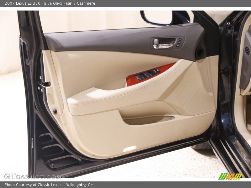 Blue Onyx Pearl / Cashmere 2007 Lexus ES 350