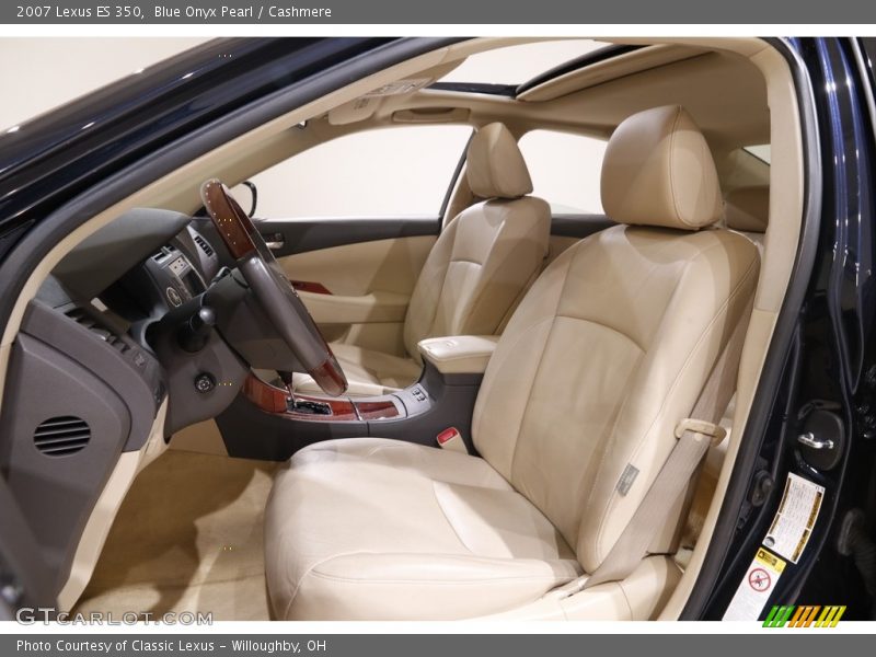 Blue Onyx Pearl / Cashmere 2007 Lexus ES 350