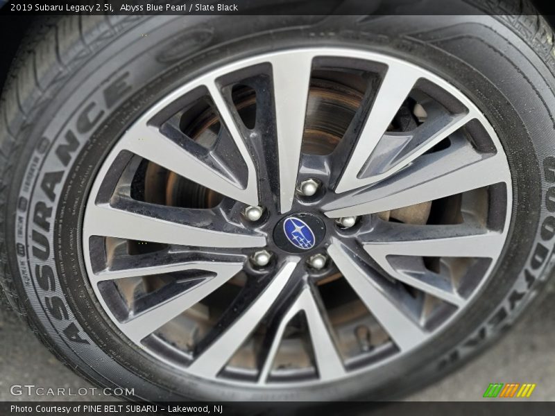 Abyss Blue Pearl / Slate Black 2019 Subaru Legacy 2.5i