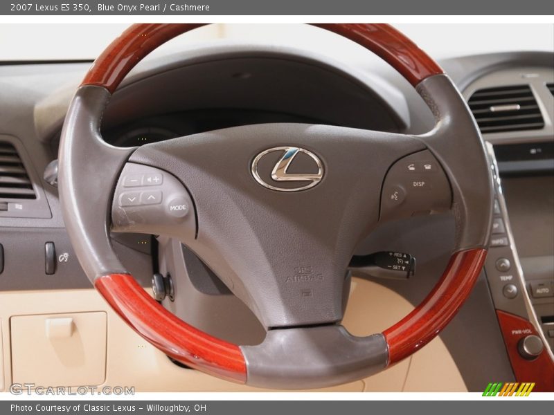 Blue Onyx Pearl / Cashmere 2007 Lexus ES 350