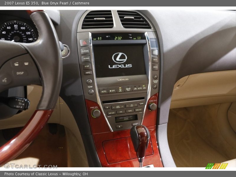 Blue Onyx Pearl / Cashmere 2007 Lexus ES 350