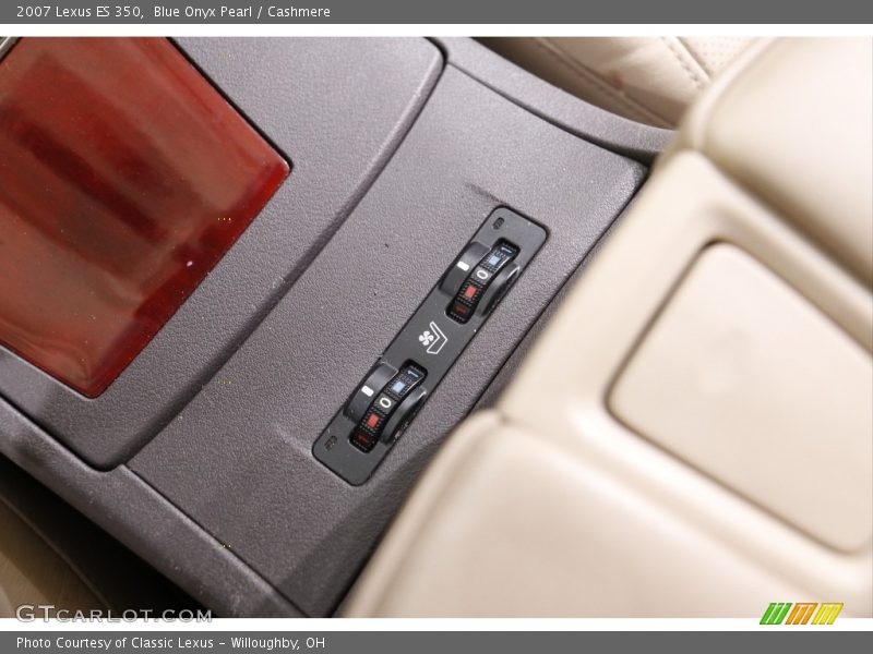 Blue Onyx Pearl / Cashmere 2007 Lexus ES 350