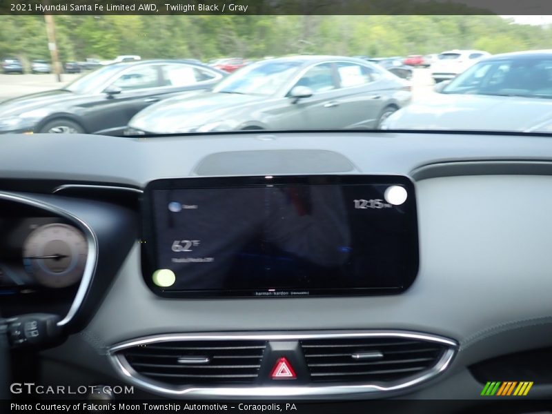Twilight Black / Gray 2021 Hyundai Santa Fe Limited AWD