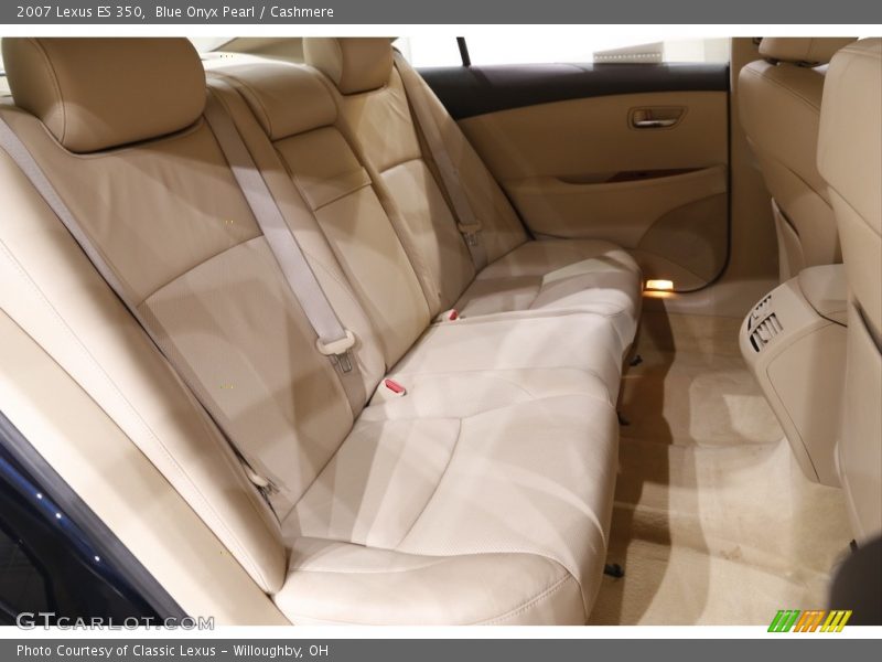 Blue Onyx Pearl / Cashmere 2007 Lexus ES 350