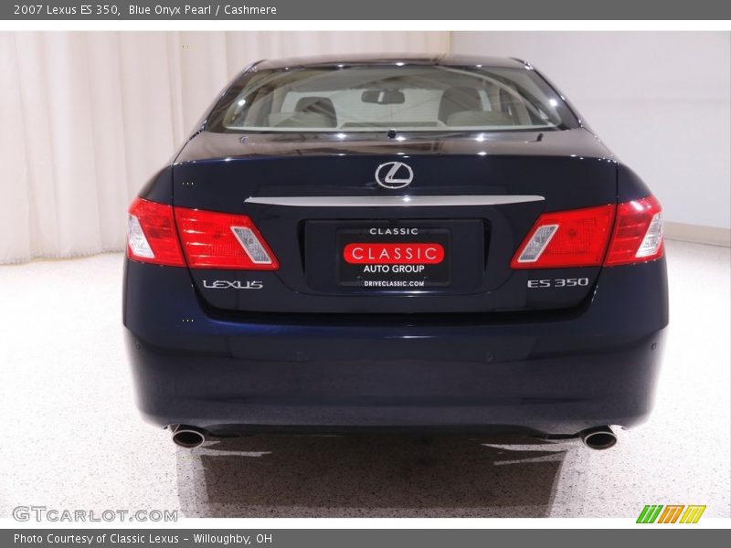 Blue Onyx Pearl / Cashmere 2007 Lexus ES 350