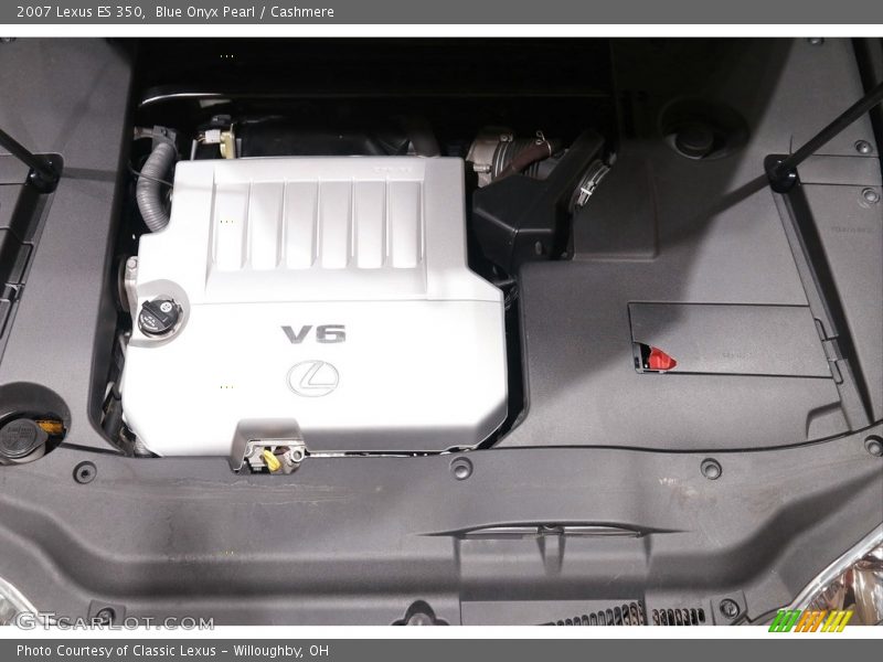 Blue Onyx Pearl / Cashmere 2007 Lexus ES 350