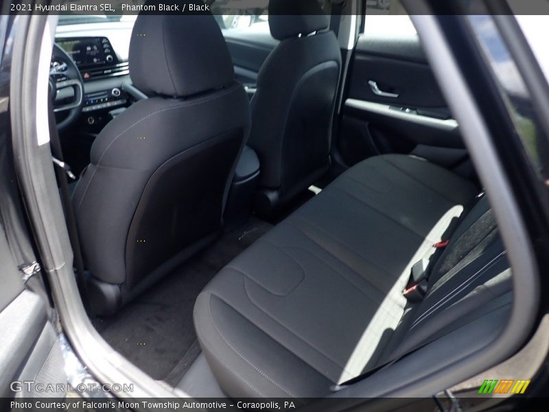 Phantom Black / Black 2021 Hyundai Elantra SEL