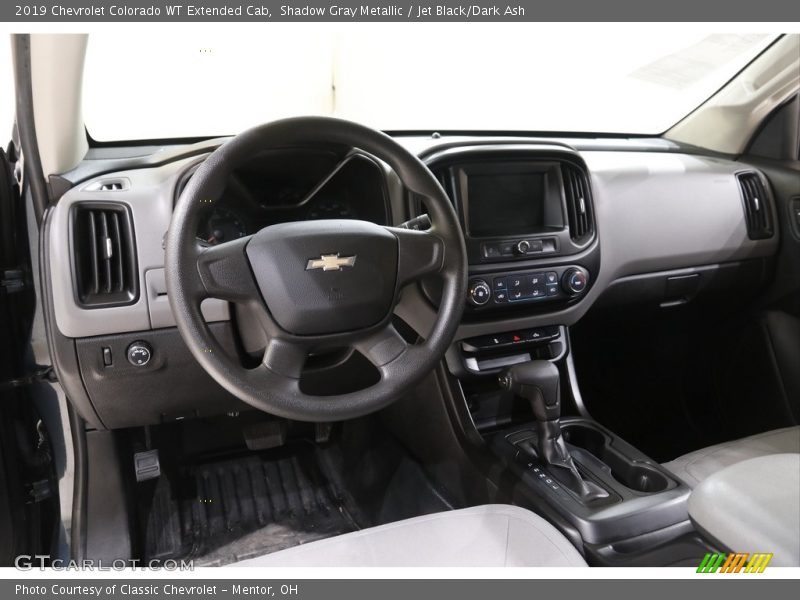 Shadow Gray Metallic / Jet Black/Dark Ash 2019 Chevrolet Colorado WT Extended Cab