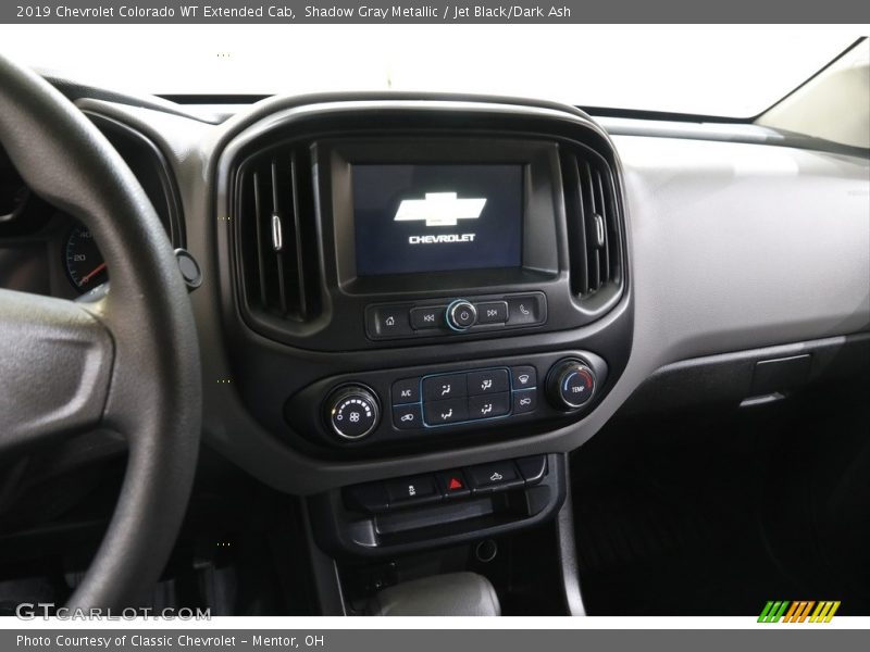 Shadow Gray Metallic / Jet Black/Dark Ash 2019 Chevrolet Colorado WT Extended Cab