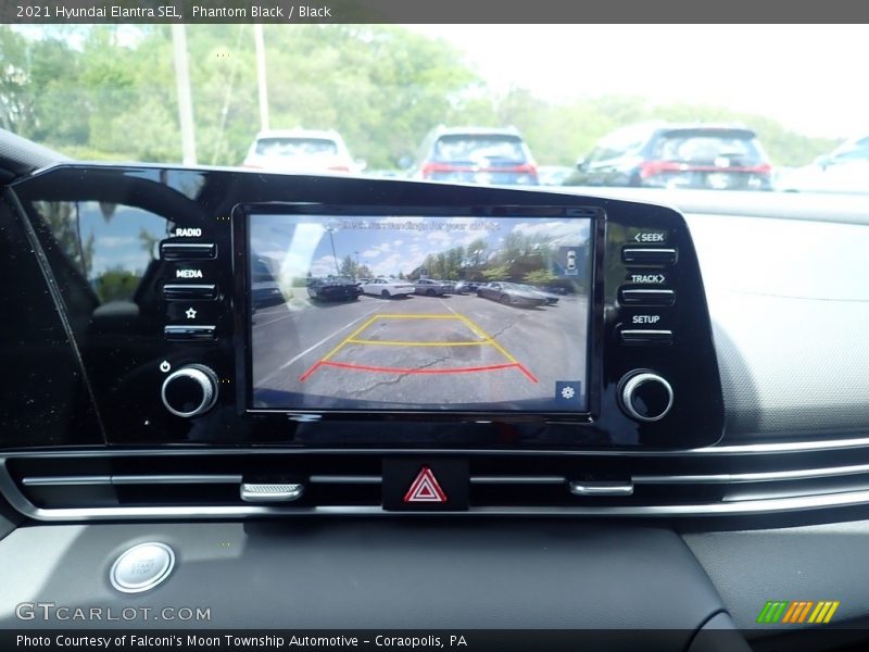 Phantom Black / Black 2021 Hyundai Elantra SEL