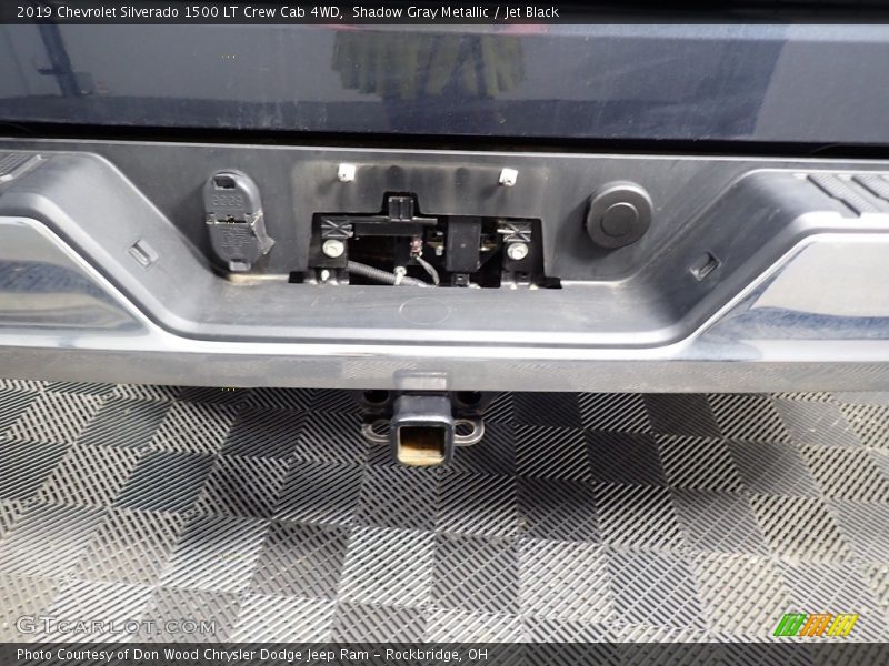 Shadow Gray Metallic / Jet Black 2019 Chevrolet Silverado 1500 LT Crew Cab 4WD