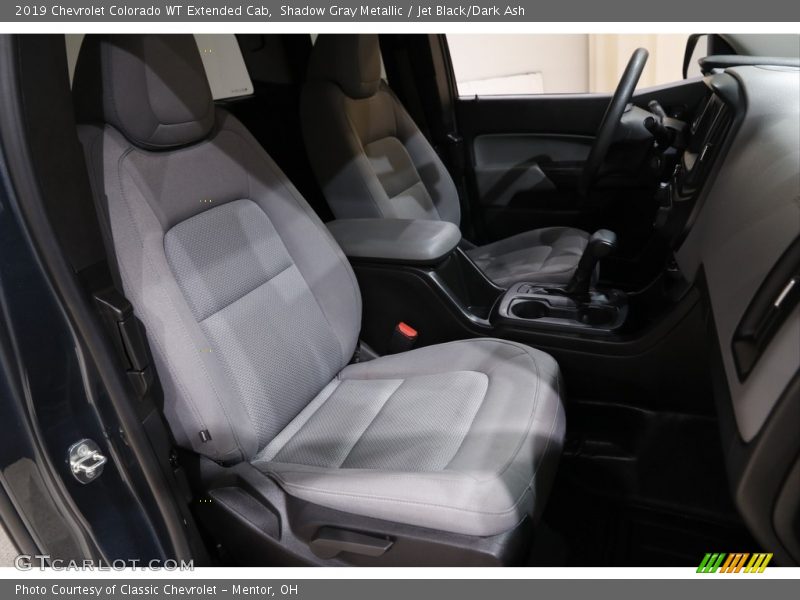 Shadow Gray Metallic / Jet Black/Dark Ash 2019 Chevrolet Colorado WT Extended Cab
