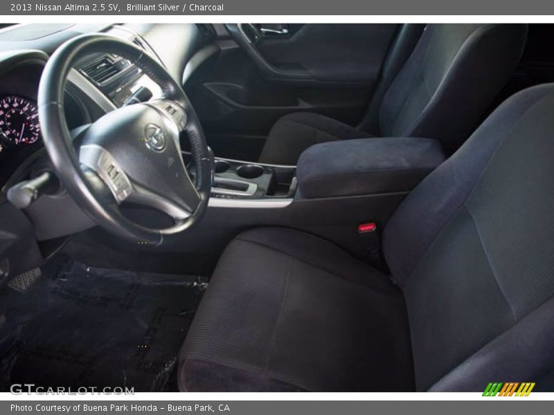Brilliant Silver / Charcoal 2013 Nissan Altima 2.5 SV