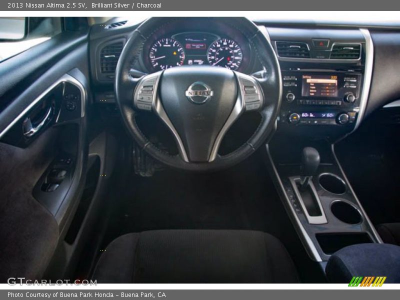 Brilliant Silver / Charcoal 2013 Nissan Altima 2.5 SV