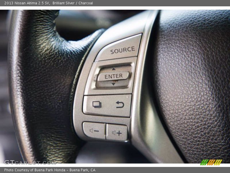 Brilliant Silver / Charcoal 2013 Nissan Altima 2.5 SV