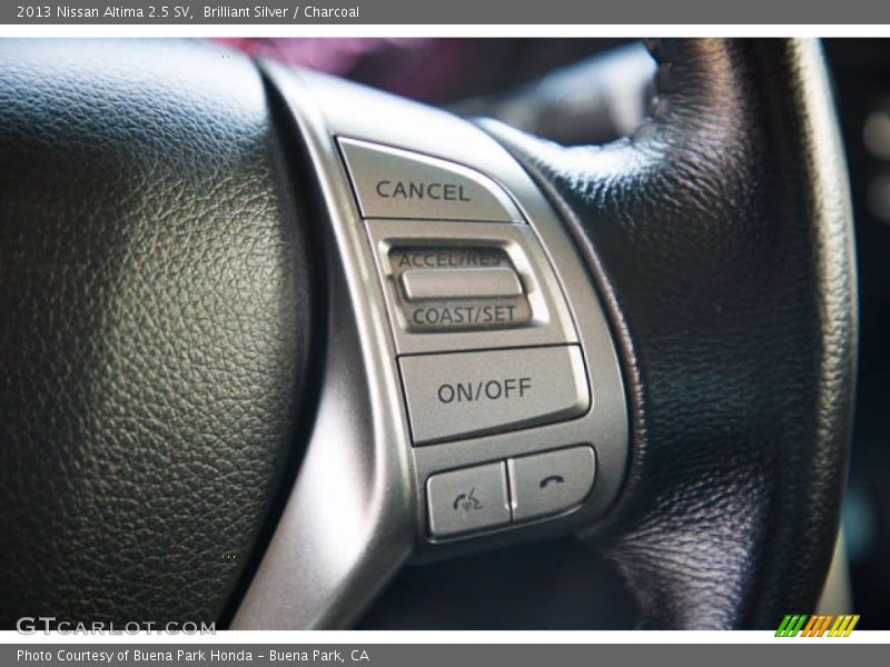 Brilliant Silver / Charcoal 2013 Nissan Altima 2.5 SV