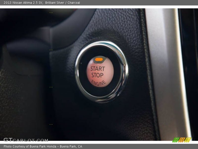 Brilliant Silver / Charcoal 2013 Nissan Altima 2.5 SV