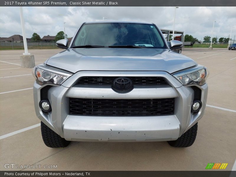 Classic Silver Metallic / Black 2017 Toyota 4Runner SR5 Premium