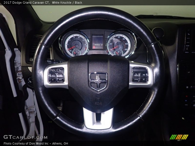 White Knuckle / Black 2017 Dodge Grand Caravan GT