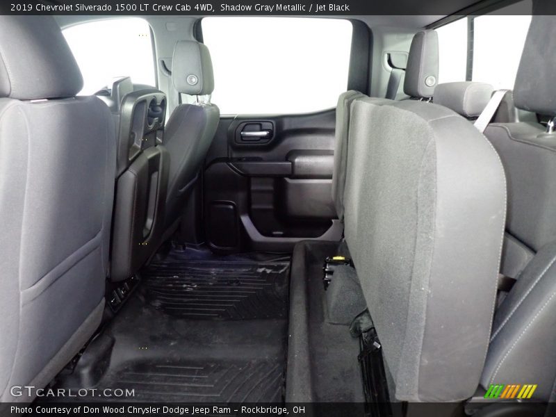 Shadow Gray Metallic / Jet Black 2019 Chevrolet Silverado 1500 LT Crew Cab 4WD