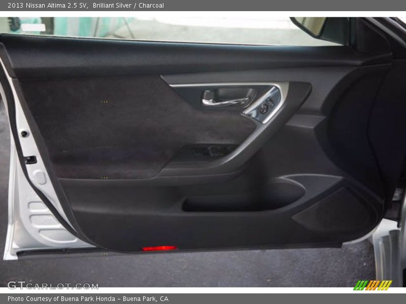 Brilliant Silver / Charcoal 2013 Nissan Altima 2.5 SV