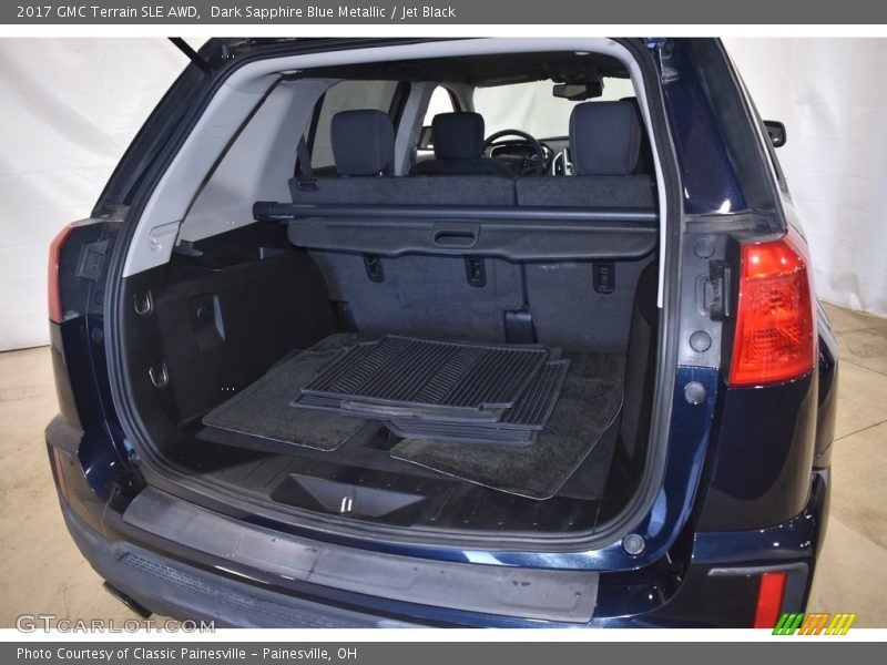 Dark Sapphire Blue Metallic / Jet Black 2017 GMC Terrain SLE AWD